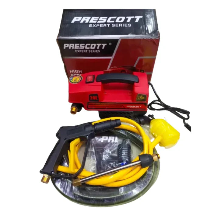 High Pressure Car Washer Prescott 170 Bar-Induction Motor 3000W-Car Care Bundle